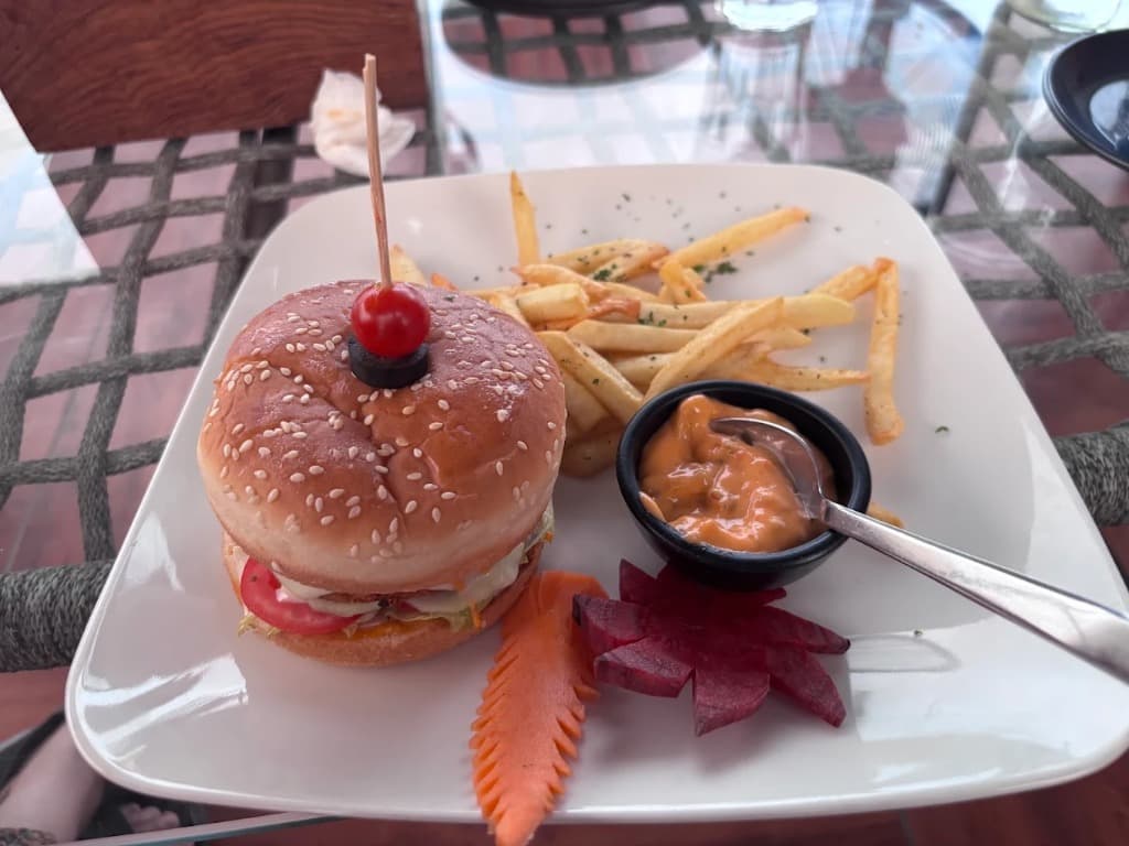 Gourmet Burger & Crispy Fries